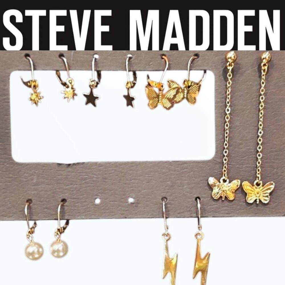 Steve‎ Madden Drop Earring Set